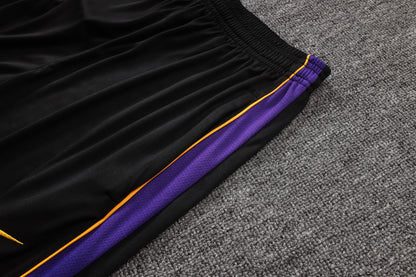 2026-27 Barcelona Black Half Zip Training Suit Adults Or Children