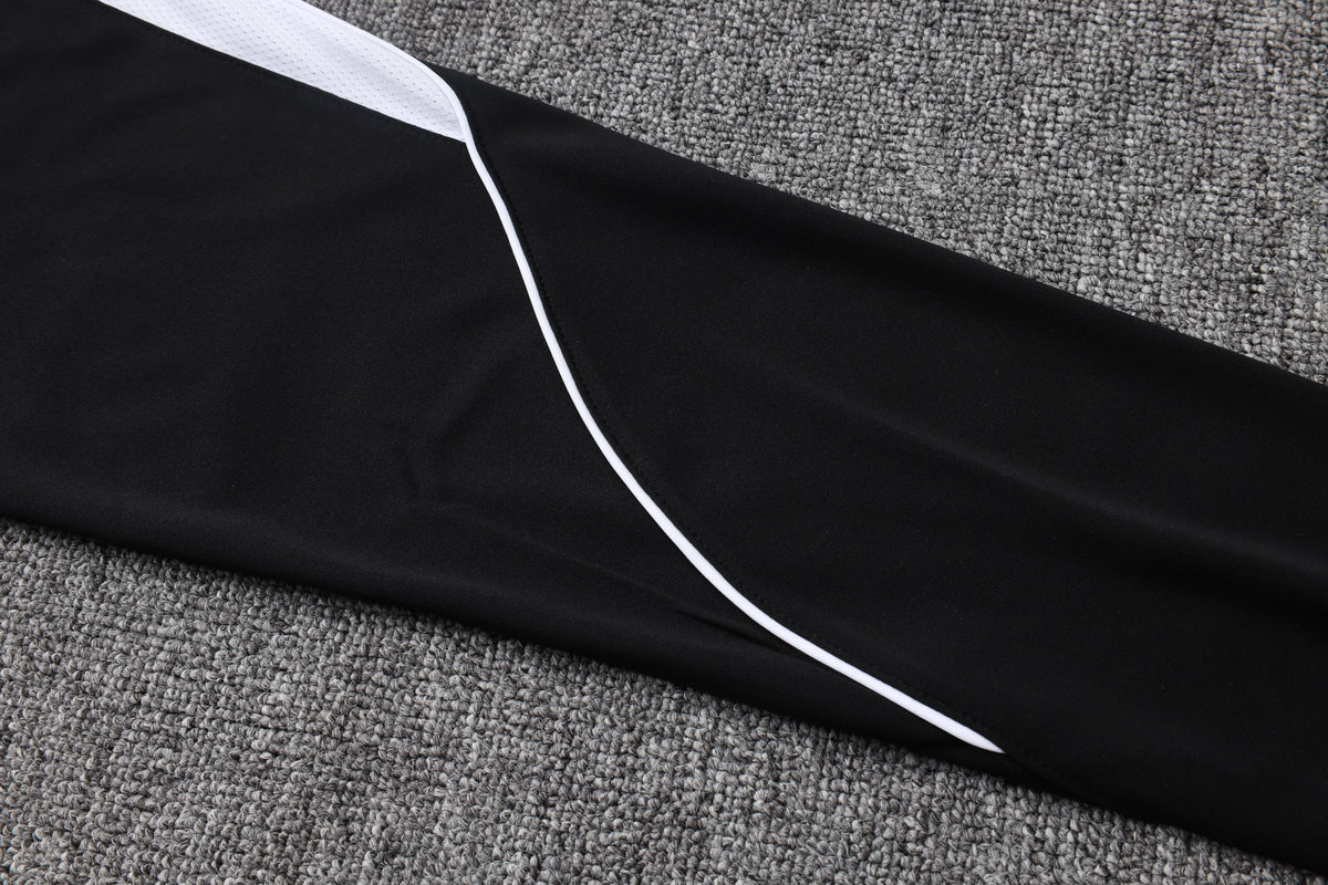 2026-27 Paris Black Half Zip Training Suit Adults Or Children