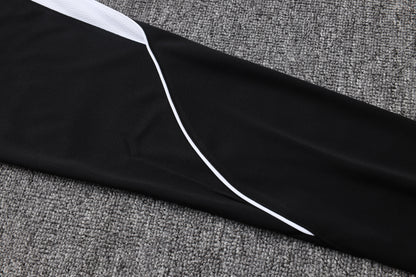 2026-27 Paris Black Half Zip Training Suit Adults Or Children