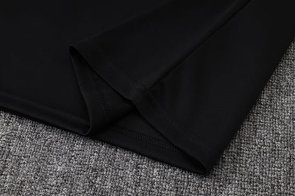 2026-27 Paris Black Half Zip Training Suit Adults Or Children