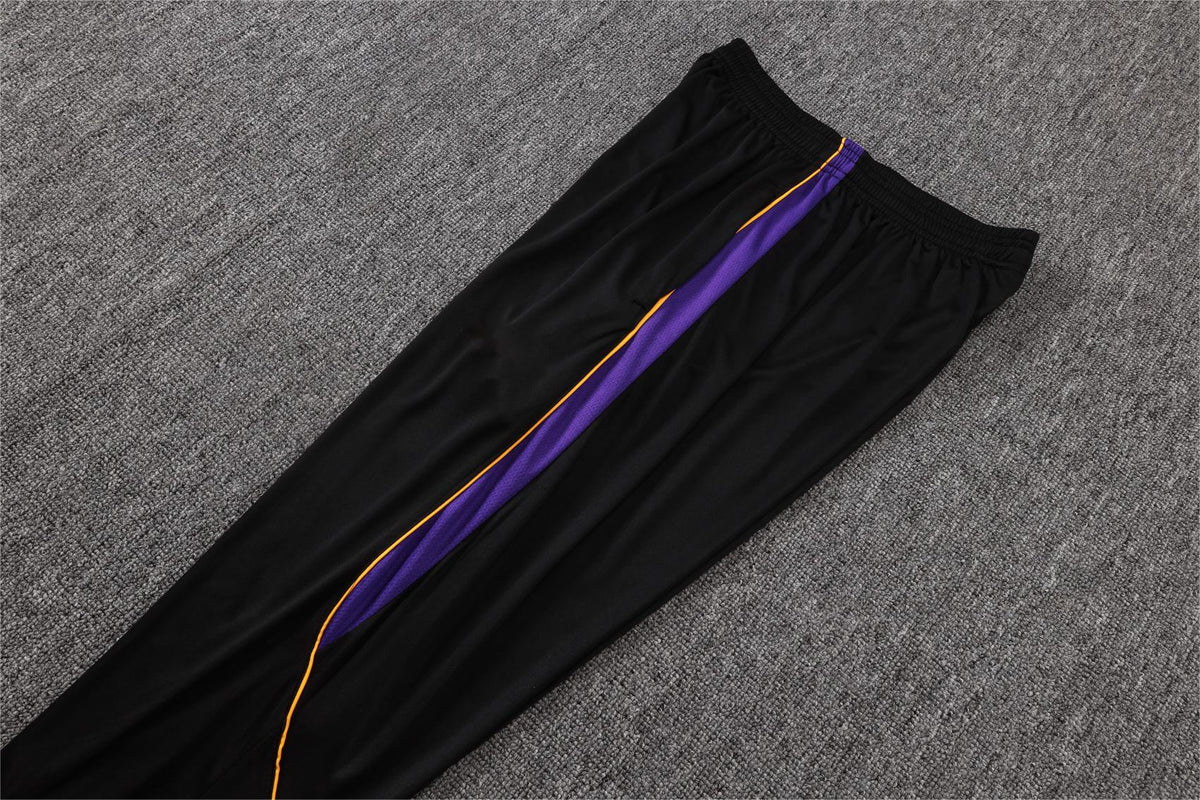 2026-27 Barcelona Black Half Zip Training Suit Adults Or Children