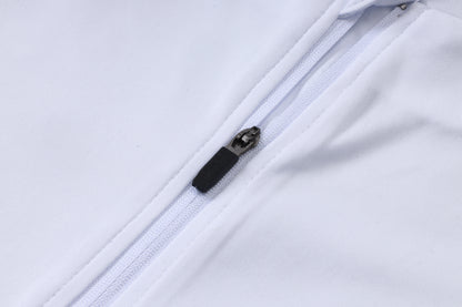 2026-27 Paris Jordan White Half Zip Training Suit Adults Or Children