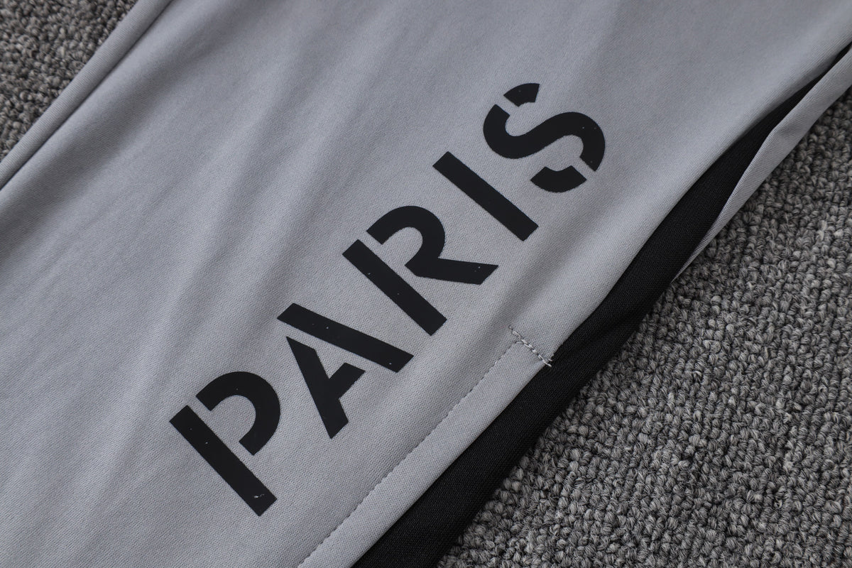 2026-27 Paris Jordan White Half Zip Training Suit Adults Or Children
