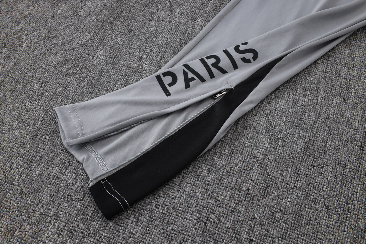 2026-27 Paris Jordan White Half Zip Training Suit Adults Or Children
