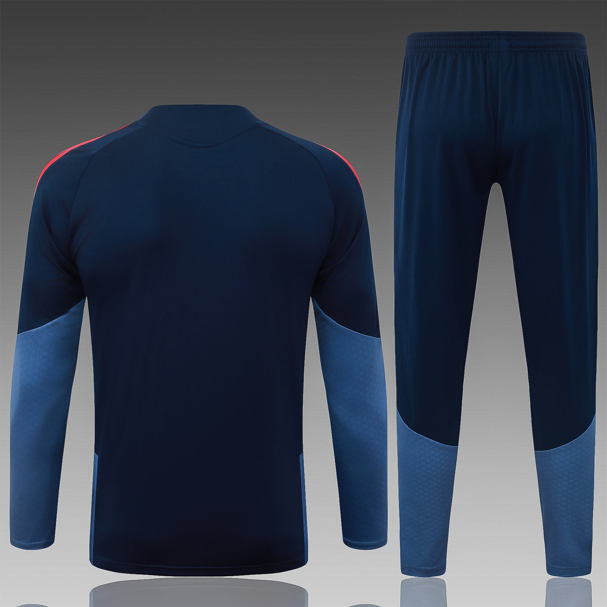 2026-27 Bayern Munich Blue Half Zip Training Suit Adults Or Children