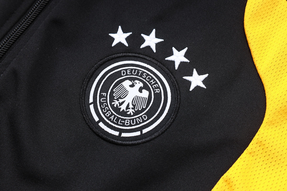2026 Germany Black Full Zip Training Suit Adults Or Children