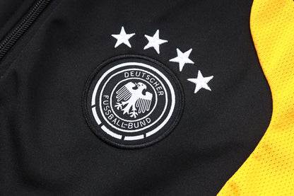 2026 Germany Black Full Zip Training Suit Adults Or Children