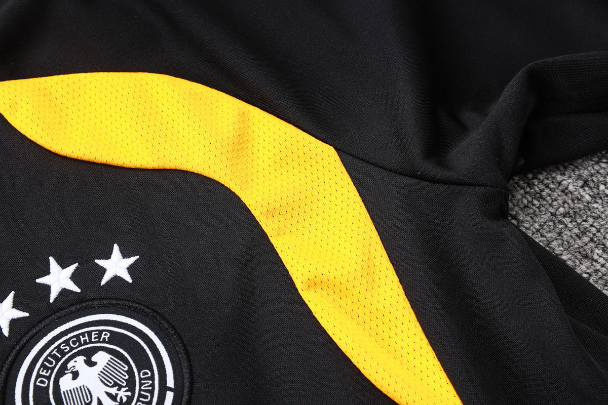 2026 Germany Black Full Zip Training Suit Adults Or Children