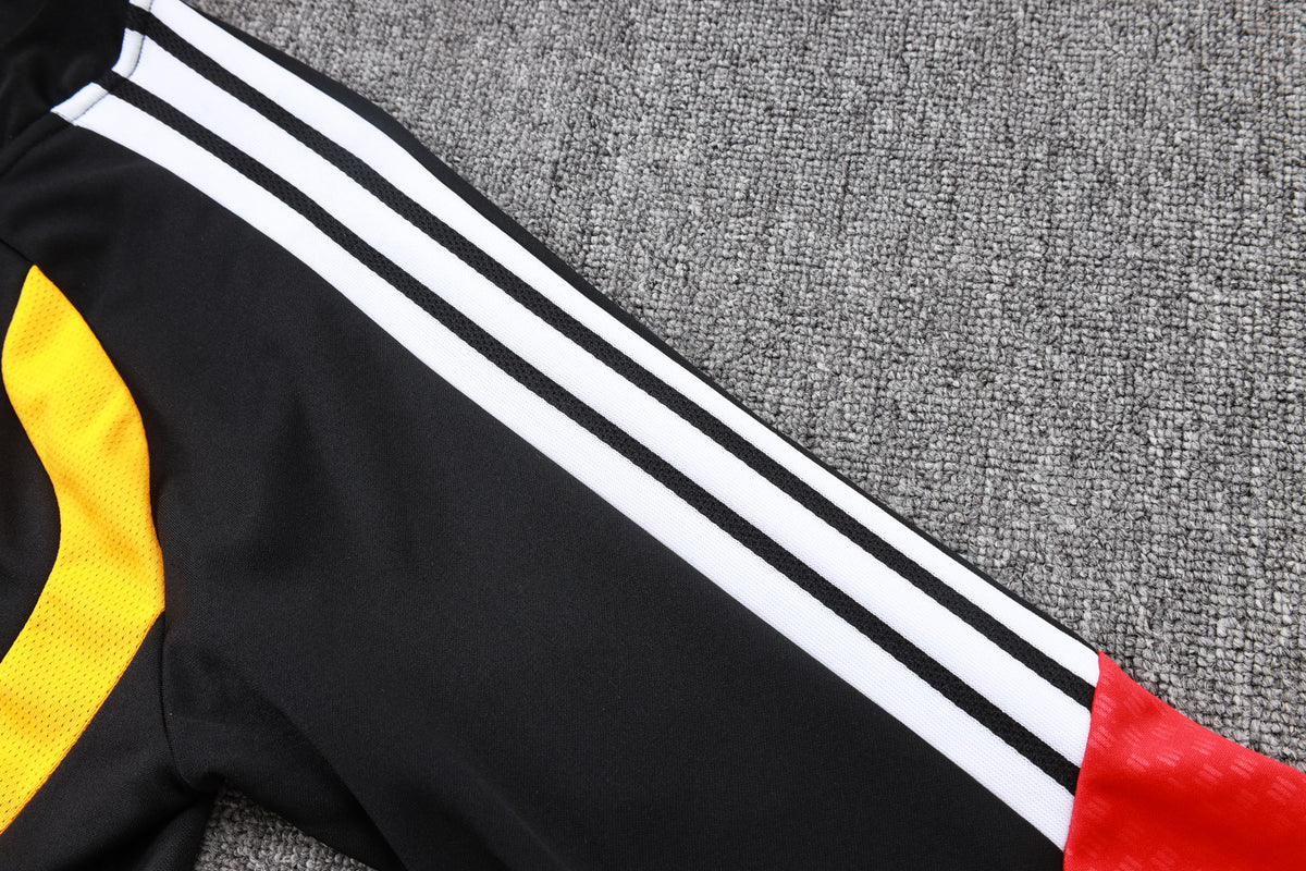 2026 Germany Black Full Zip Training Suit Adults Or Children