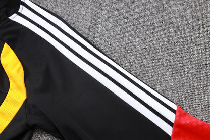 2026 Germany Black Full Zip Training Suit Adults Or Children