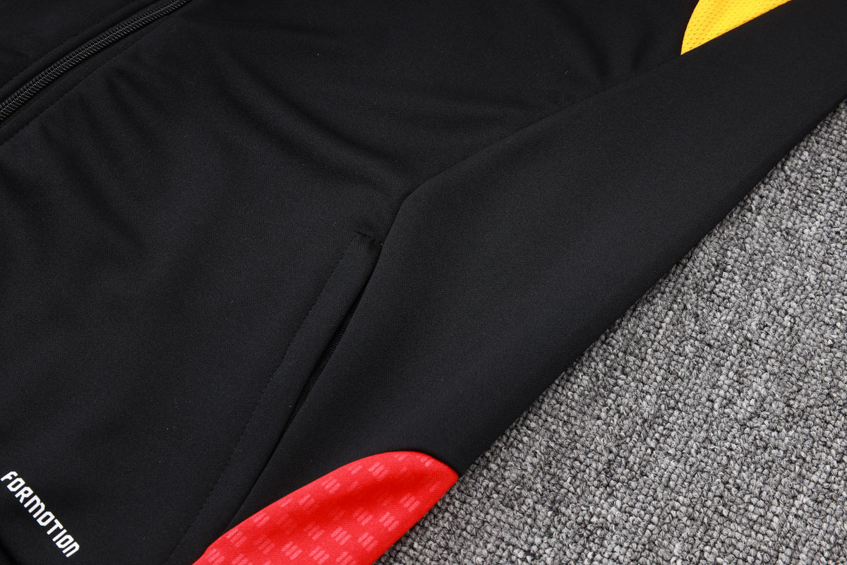 2026 Germany Black Full Zip Training Suit Adults Or Children