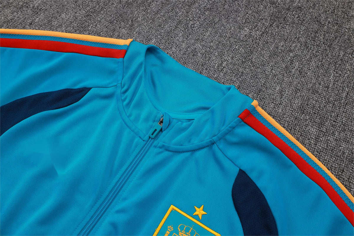2026 Spain Lake Blue Full Zip Training Suit Adults Or Children