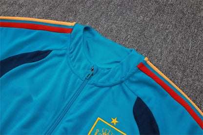 2026 Spain Lake Blue Full Zip Training Suit Adults Or Children
