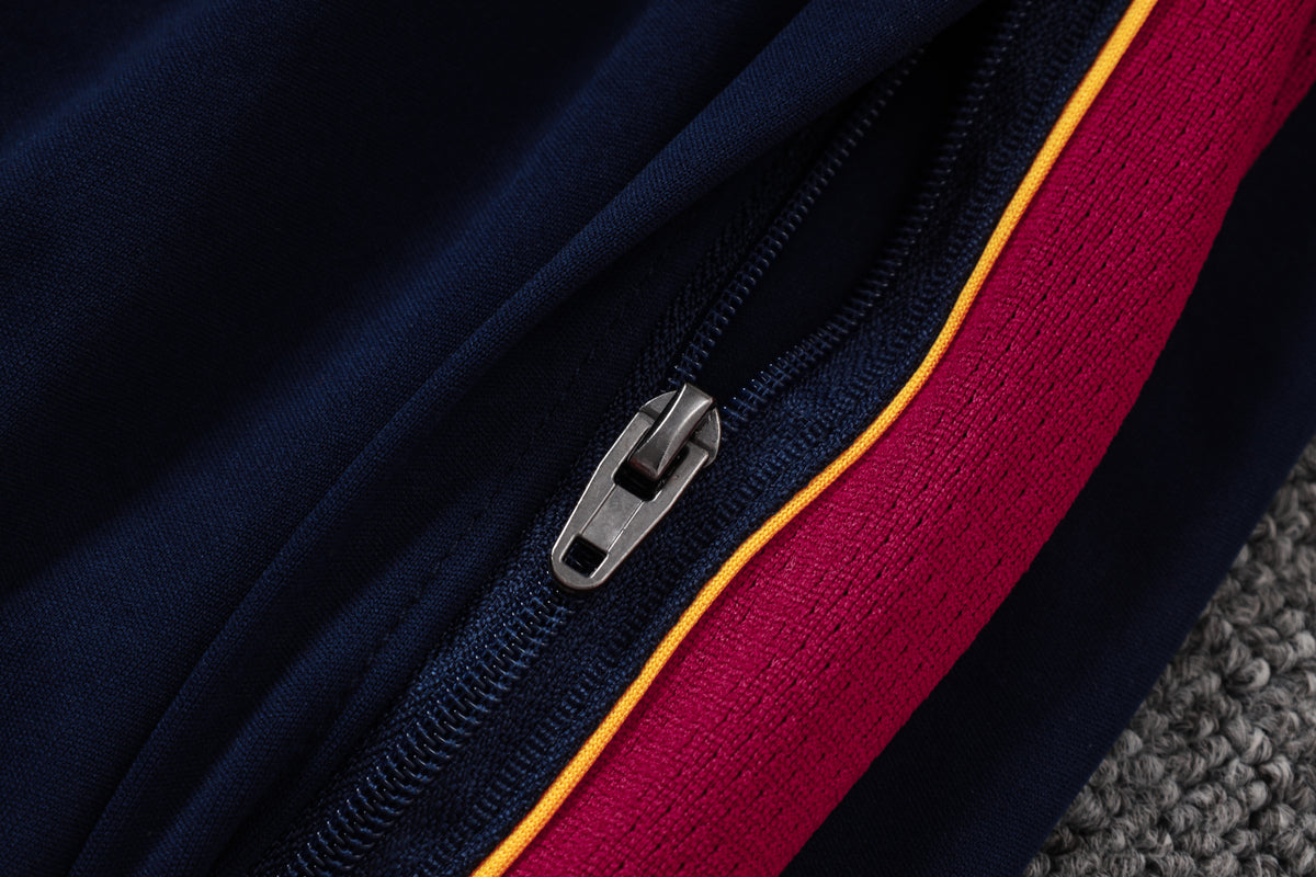 2026-27 Barcelona Jujube Half Zip Training Suit Adults Or Children