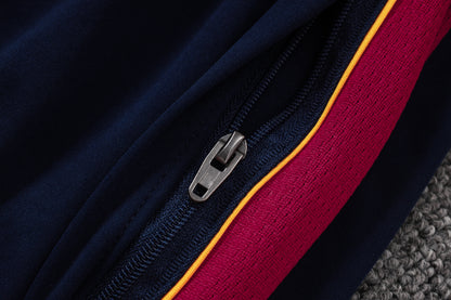2026-27 Barcelona Jujube Half Zip Training Suit Adults Or Children
