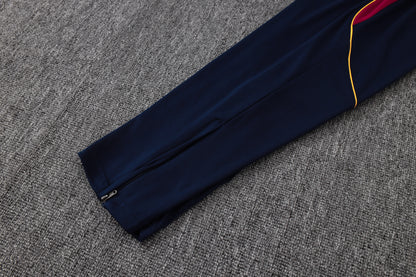 2026-27 Barcelona Jujube Half Zip Training Suit Adults Or Children