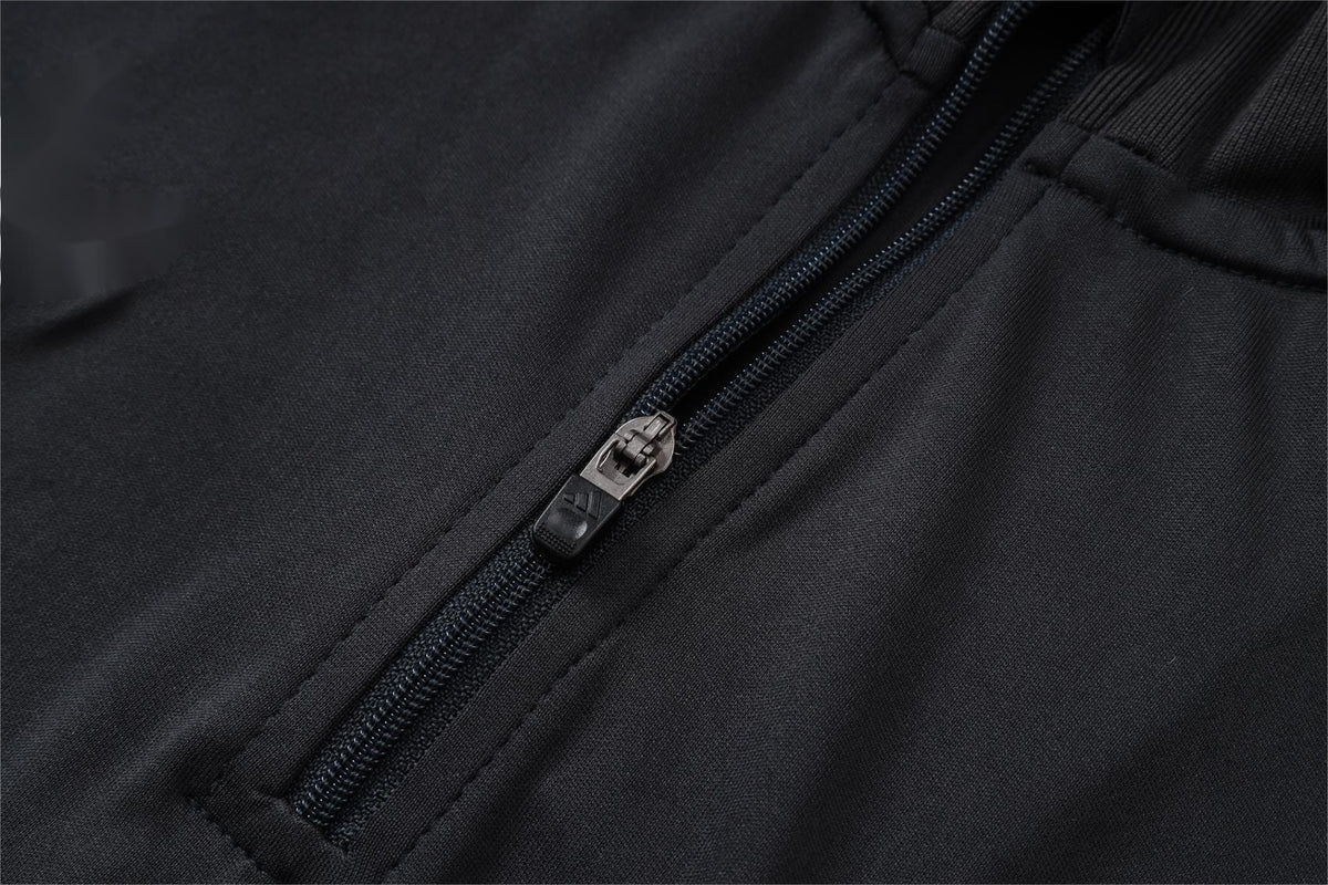 2026 Germany Dark Grey Half Zip Training Suit Adults Or Children