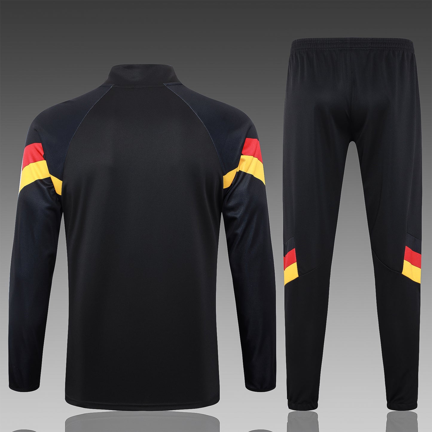 2024-25 German Black (sleeves red, yellow) training suit S-2XL