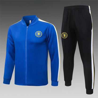 2026-27 Chelsea Color Blue Full Zip Training Suit Adults Or Children