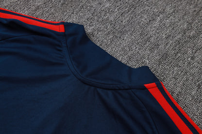2026-27 Bayern Munich Blue Half Zip Training Suit Adults Or Children
