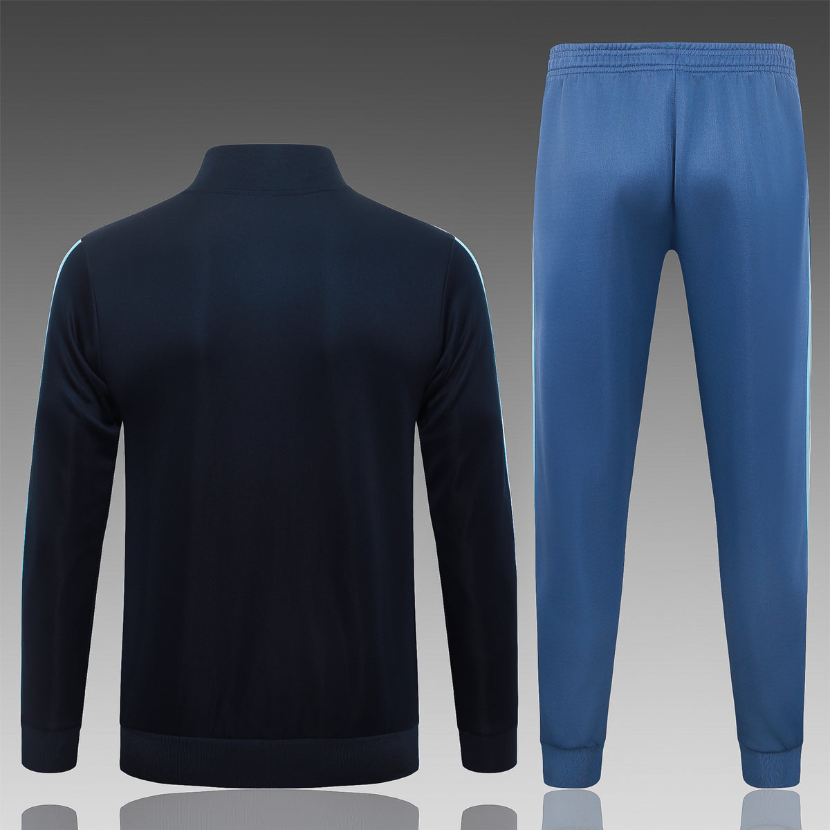 2026 Argentina Royal Blue White Sides Full Zip Training Suit Adults Or Children