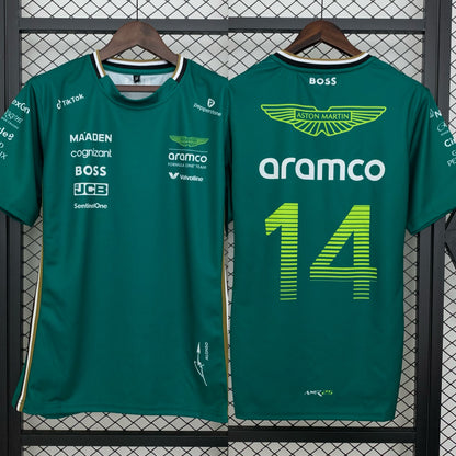 2025 F1 Fórmula Uno Traje de Carreras Martin Aston 14 Talla S-5XL