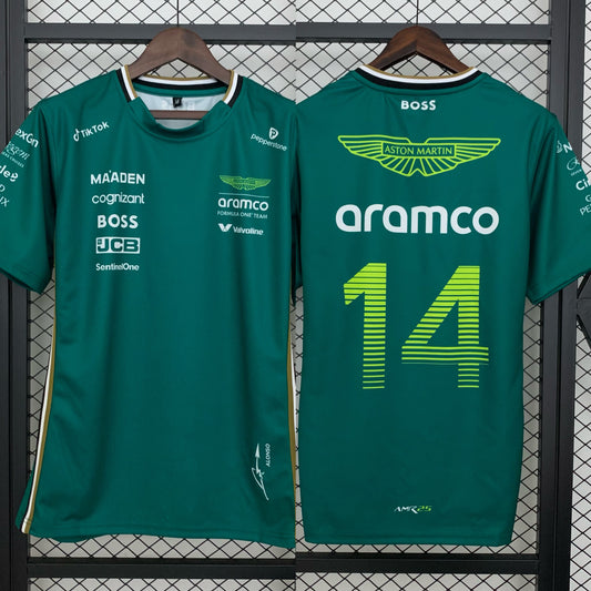 2025 F1 Fórmula Uno Traje de Carreras Martin Aston 14 Talla S-5XL