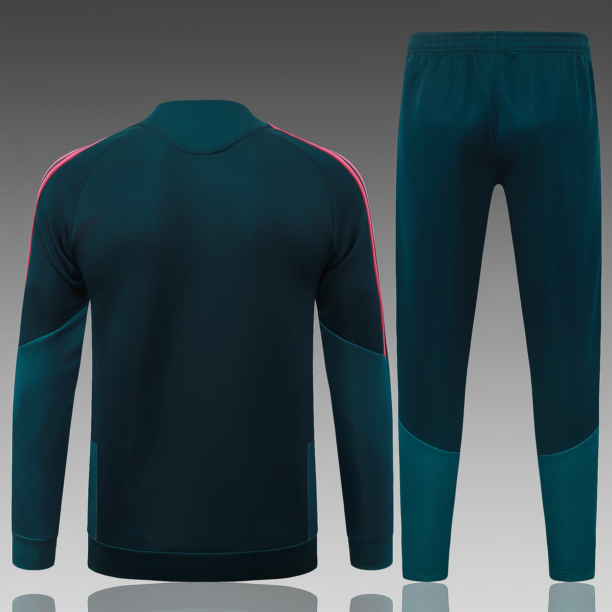 2026-27 Real Madrid Green Full Zip Training Suit Adults Or Children