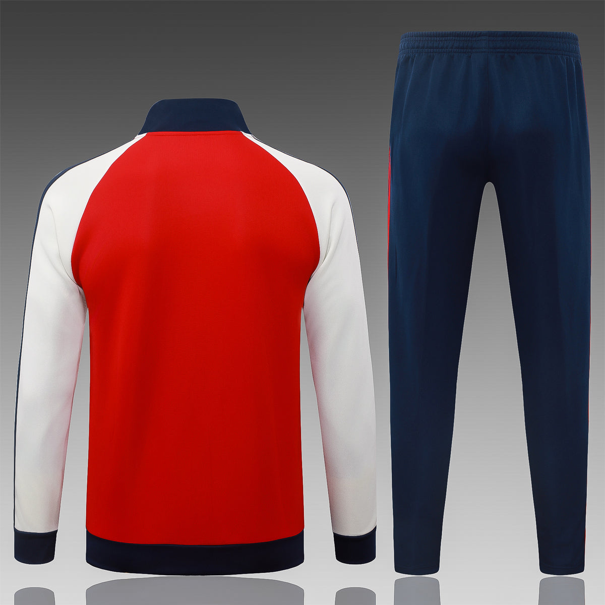 2026-27 Arsenal Red White Full Zip Training Suit Adults Or Children