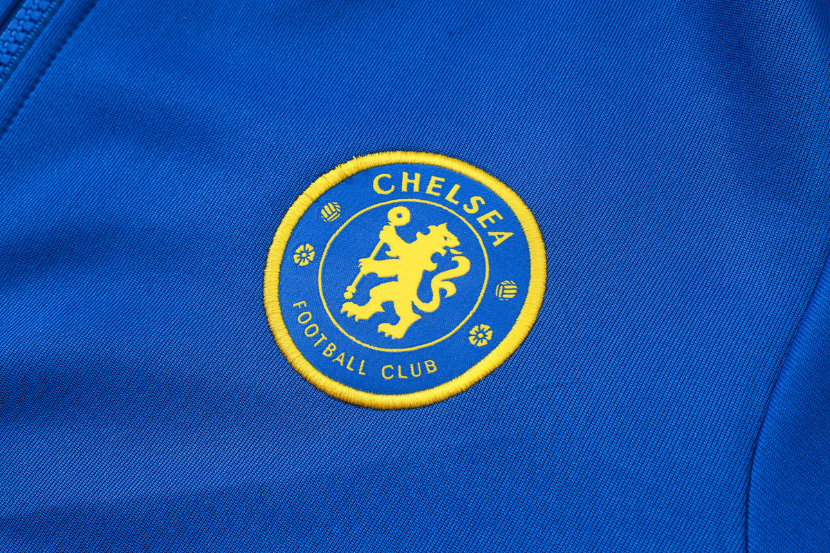 2026-27 Chelsea Color Blue Full Zip Training Suit Adults Or Children