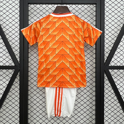 1988 Netherlands Home Retro Kids 16-28