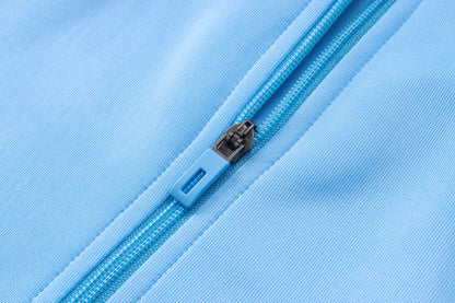 2026-27 Ajax Light Blue Full Zip Training Suit Adults Or Children