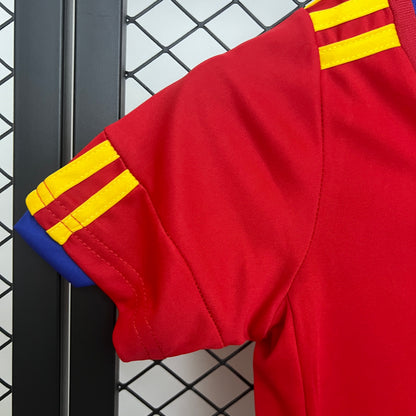 Camiseta infantil de España para niños 2024-25, talla 16-28