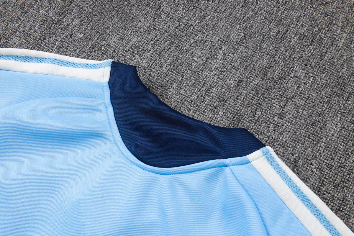 2026-27 Ajax Light Blue Full Zip Training Suit Adults Or Children