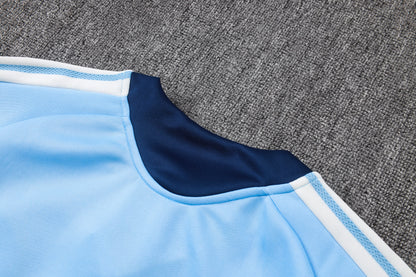 2026-27 Ajax Light Blue Full Zip Training Suit Adults Or Children