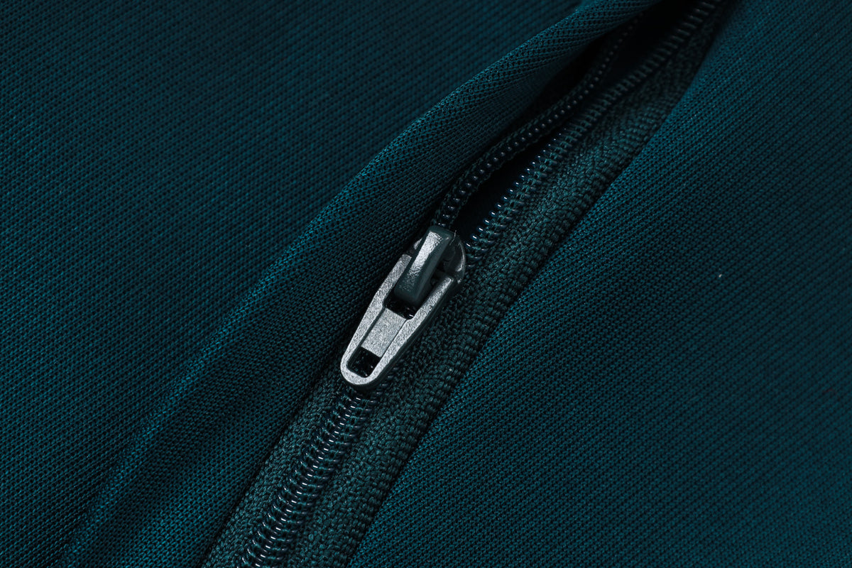 2026-27 Real Madrid Green Full Zip Training Suit Adults Or Children