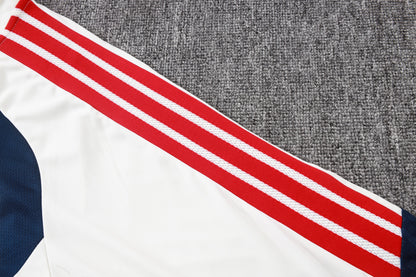 2026-27 Bayern Munich Beige Half Zip Training Suit Adults Or Children