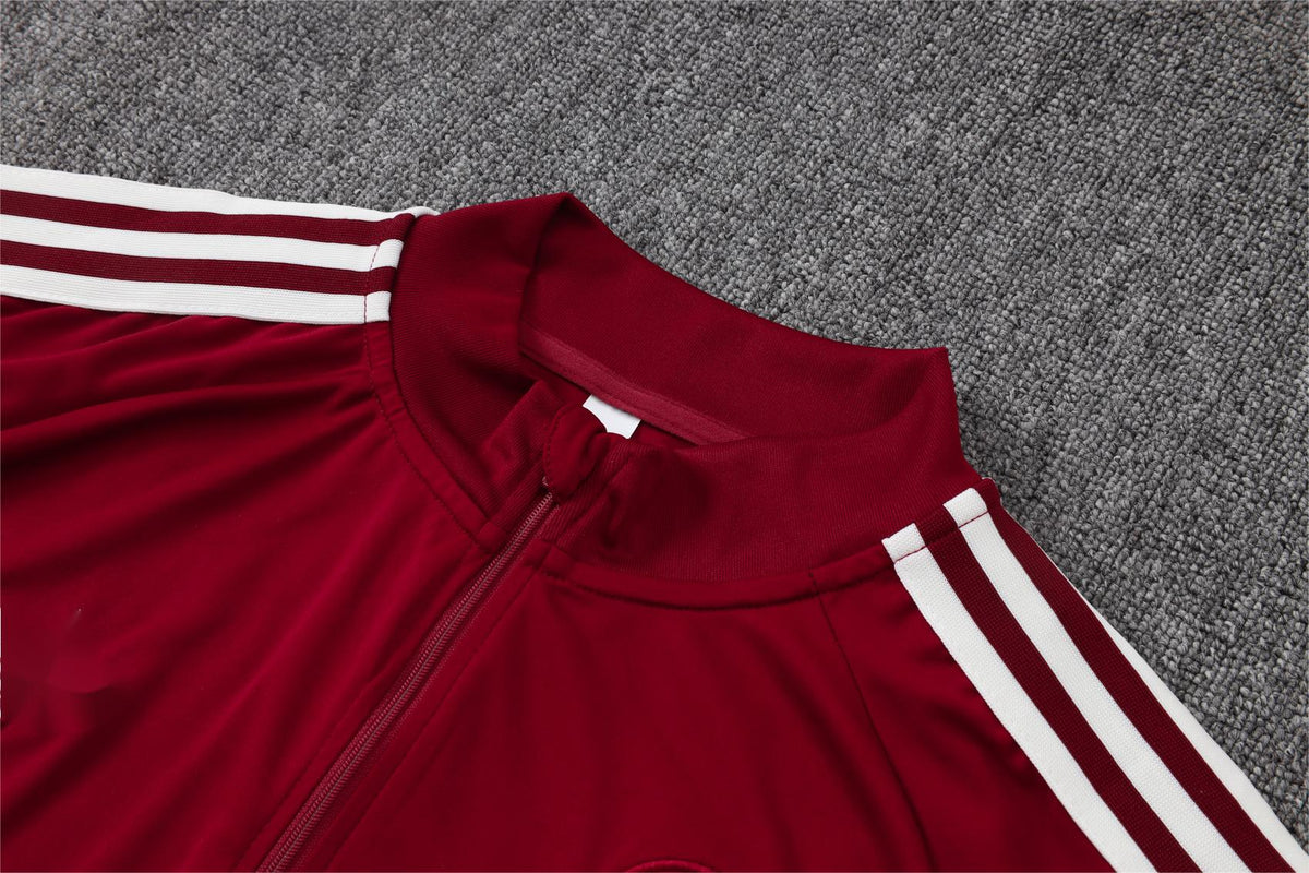 2026 Spain Jujube Half Zip Training Suit Adults Or Children