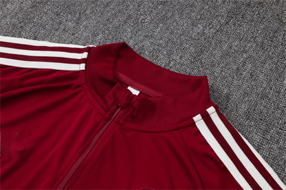 2026 Spain Jujube Half Zip Training Suit Adults Or Children