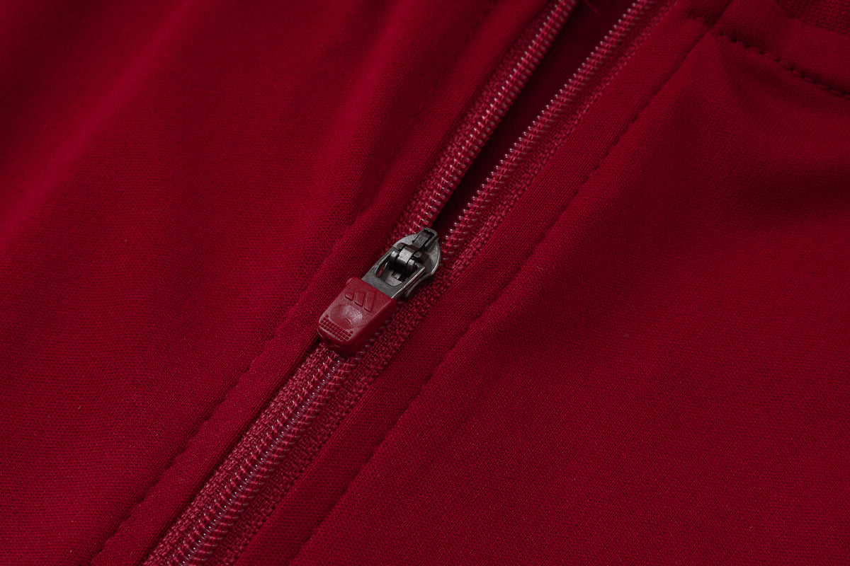 2026 Spain Jujube Half Zip Training Suit Adults Or Children