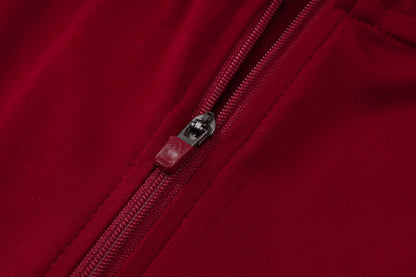 2026 Spain Jujube Half Zip Training Suit Adults Or Children