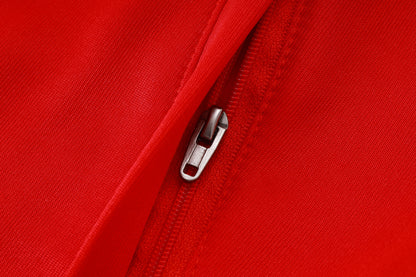 2026-27 Arsenal Red White Full Zip Training Suit Adults Or Children
