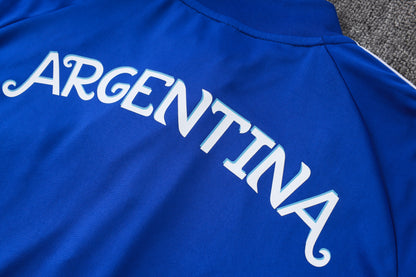 2026 Argentina Blue Half Zip Training Suit Adults Or Children
