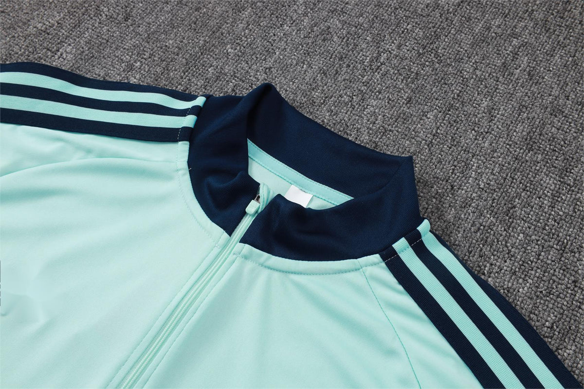 2026 Germany Light Green Half Zip Training Suit Adults Or Children
