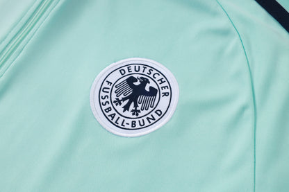 2026 Germany Light Green Half Zip Training Suit Adults Or Children