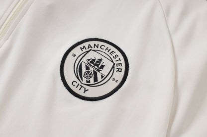 2026-27 Manchester City Beige Half Zip Training Suit Adults Or Children