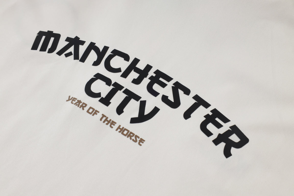 2026-27 Manchester City Beige Half Zip Training Suit Adults Or Children