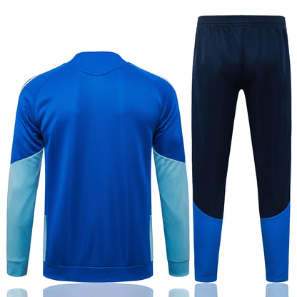 2026-27 Cruzeiro Color Blue Full Zip Training Suit Adults Or Children