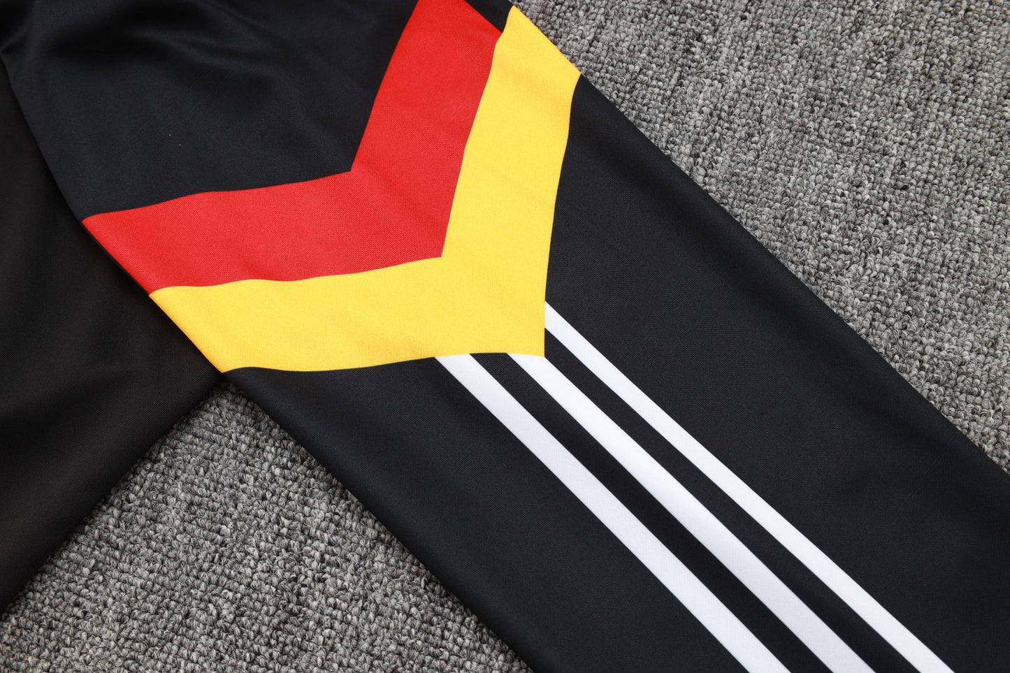 2024-25 German Black (sleeves red, yellow) training suit S-2XL