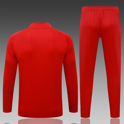 2026-27 Liverpool Red Half Zip Training Suit Adults Or Children
